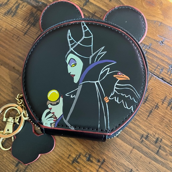 HAND PAINTED Coin Purse Wallet!! - Picture 2 of 5